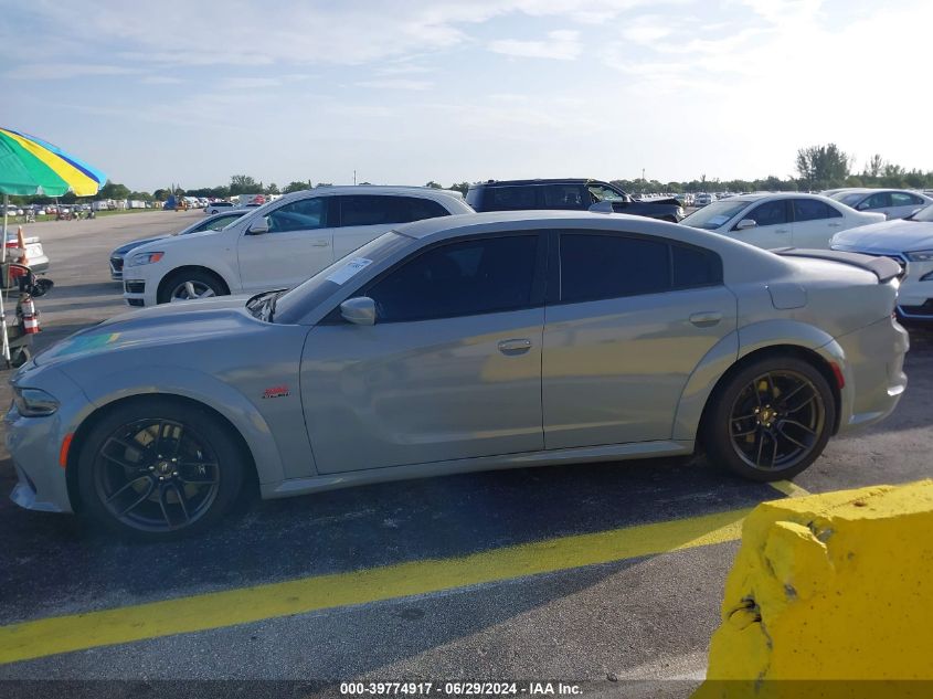 2022 Dodge Charger Scat Pack Widebody VIN: 2C3CDXGJ1NH104822 Lot: 39774917