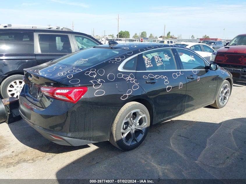 2022 CHEVROLET MALIBU LT - 1G1ZD5ST8NF119394