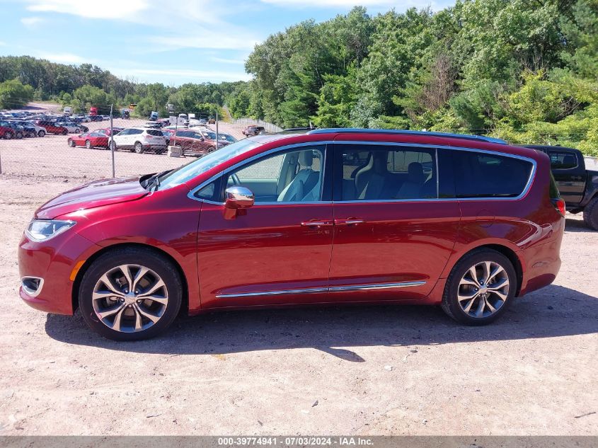 2017 Chrysler Pacifica Limited VIN: 2C4RC1GG3HR561222 Lot: 39774941