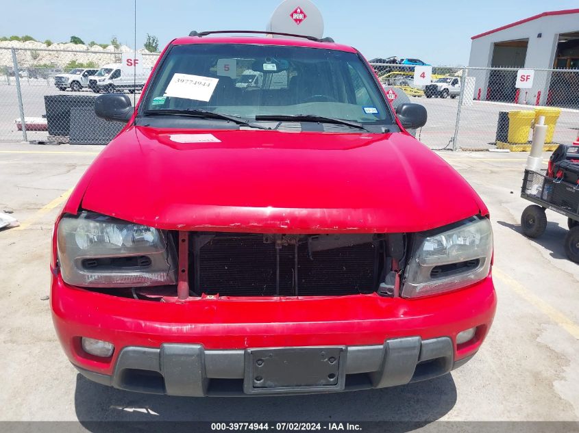 2002 Chevrolet Trailblazer Lt VIN: 1GNDS13S022159808 Lot: 39774944