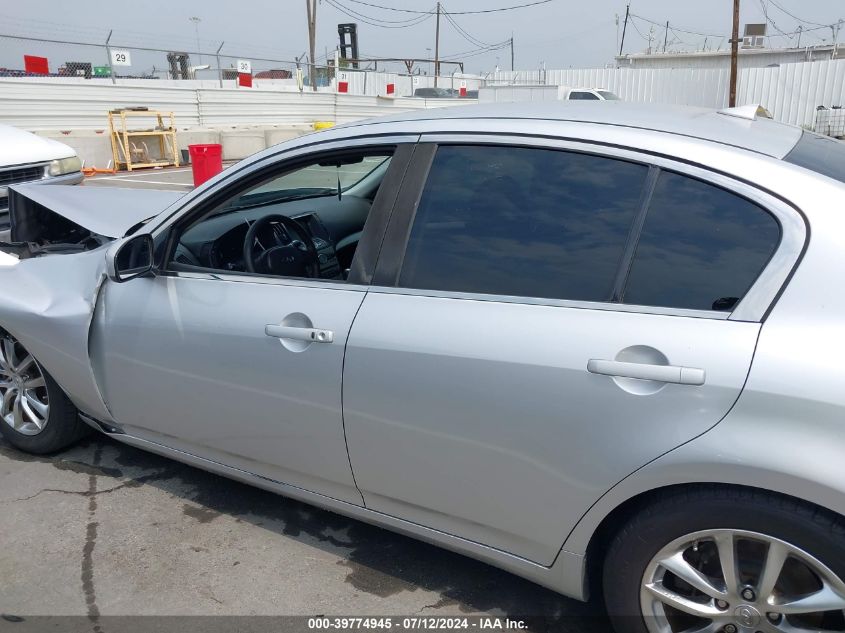 2008 Infiniti G35 VIN: JNKBV61E38M216418 Lot: 39774945