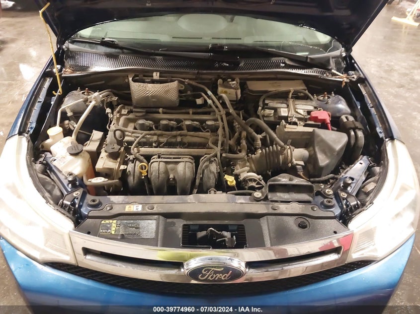 2009 Ford Focus Se VIN: 1FAHP35N89W200886 Lot: 39774960