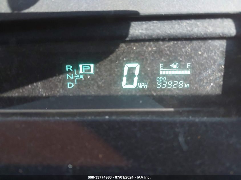2009 Toyota Prius VIN: JTDKB20U393489703 Lot: 39774963