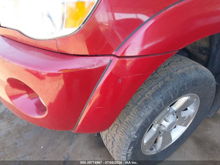 2009 Toyota Tacoma Base V6 VIN: 3TMMU52N49M011220 Lot: 39774967