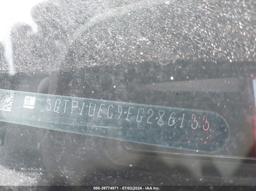 2014 GMC Sierra 1500 Sle VIN: 3GTP1UEC9EG286133 Lot: 39774971