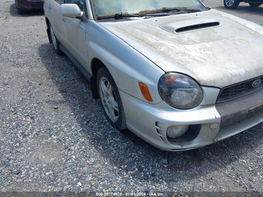 2002 Subaru Impreza Wrx VIN: JF1GD29642H500615 Lot: 39774975