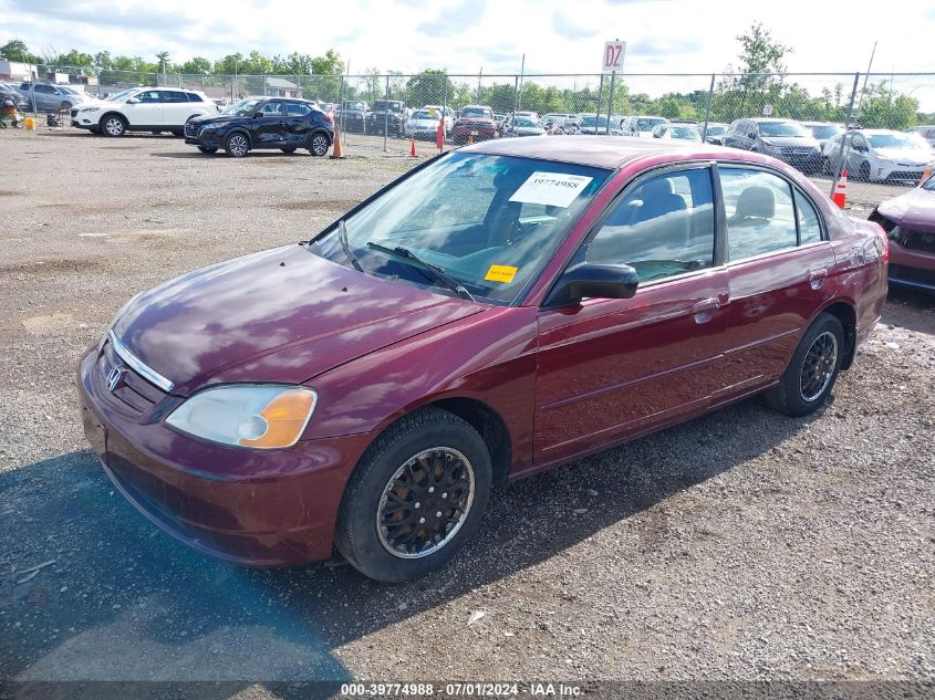 1HGES16573L038385 | 2003 HONDA CIVIC