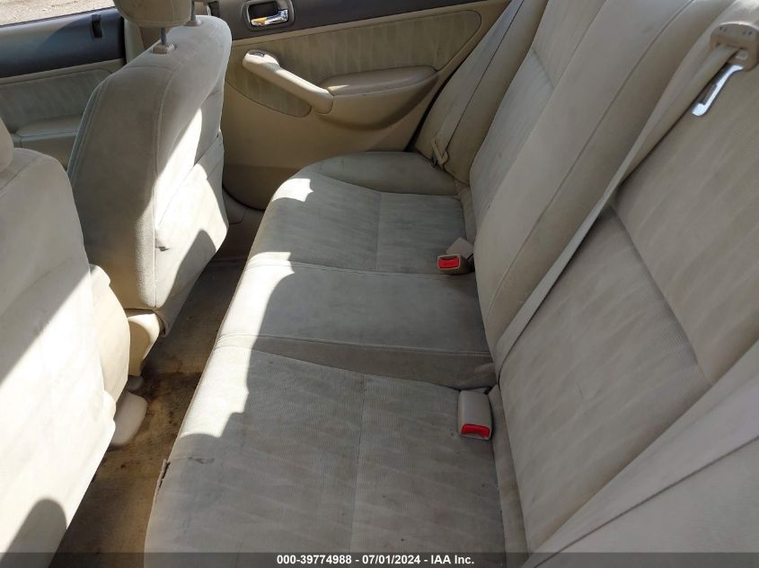 2003 Honda Civic Lx VIN: 1HGES16573L038385 Lot: 39774988