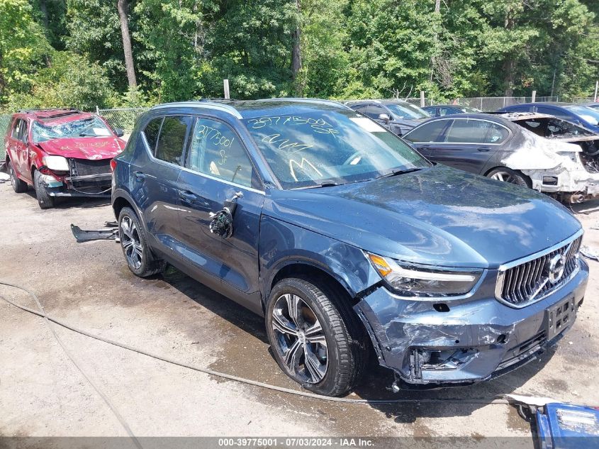 2022 Volvo Xc40 T5 Inscription VIN: YV4162UL5N2730191 Lot: 39775001