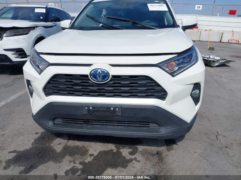 2021 Toyota Rav4 Hybrid Xle Premium VIN: 4T3B6RFV5MU058329 Lot: 39775005