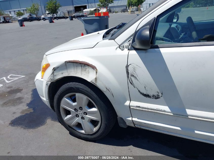 2007 Dodge Caliber Sxt VIN: 1B3HB48B97D113119 Lot: 39775007