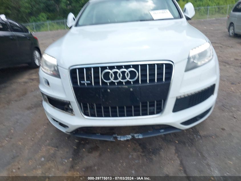 WA1DGAFE4DD013686 2013 Audi Q7 3.0T S Line Prestige