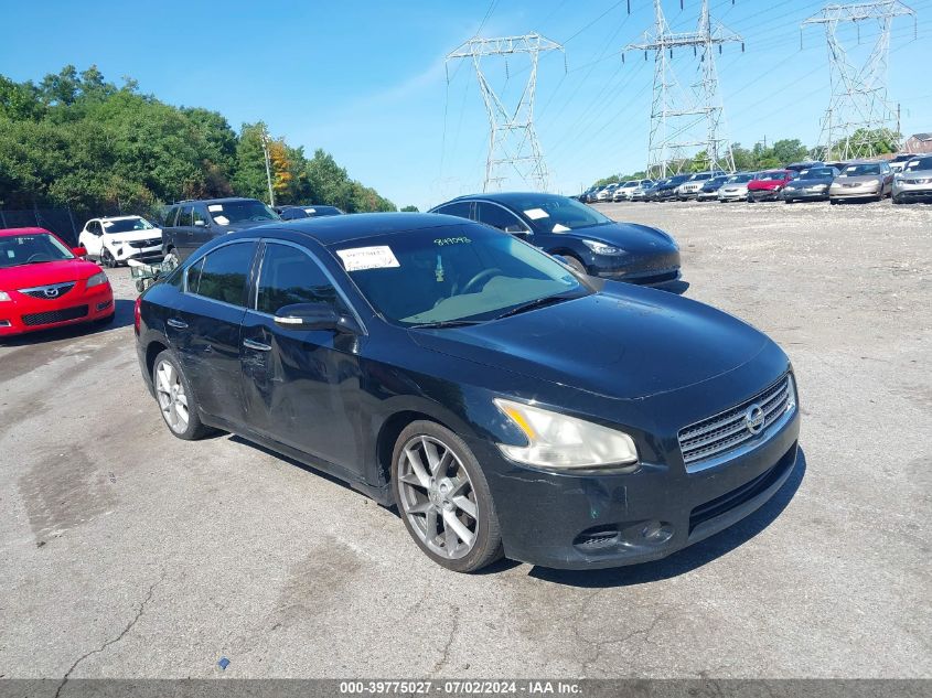 2009 Nissan Maxima S/Sv VIN: 1N4AA51EX9C849093 Lot: 39775027