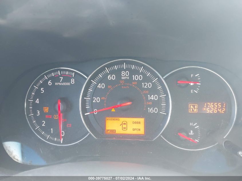 2009 Nissan Maxima S/Sv VIN: 1N4AA51EX9C849093 Lot: 39775027