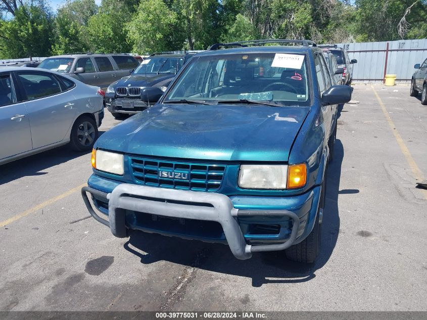 1999 Isuzu Rodeo Ls/Lse/S VIN: 4S2CM58W1X4337985 Lot: 39775031