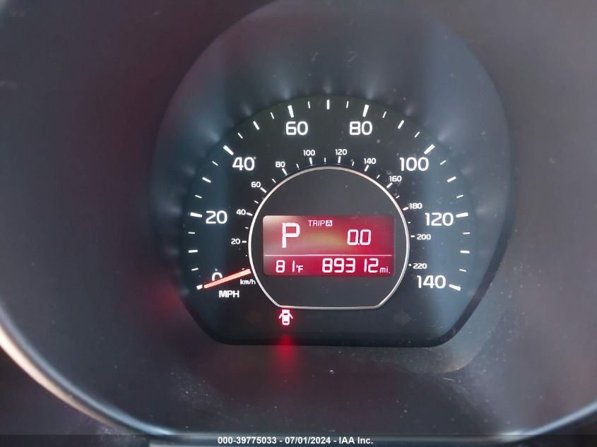 2015 Kia Soul VIN: KNDJN2A27F7753736 Lot: 39775033