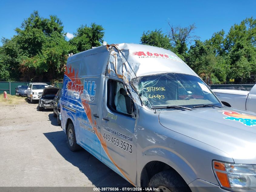 2016 Nissan Nv Cargo Nv2500 Hd Sv V6 VIN: 1N6BF0LY1GN808084 Lot: 39775036