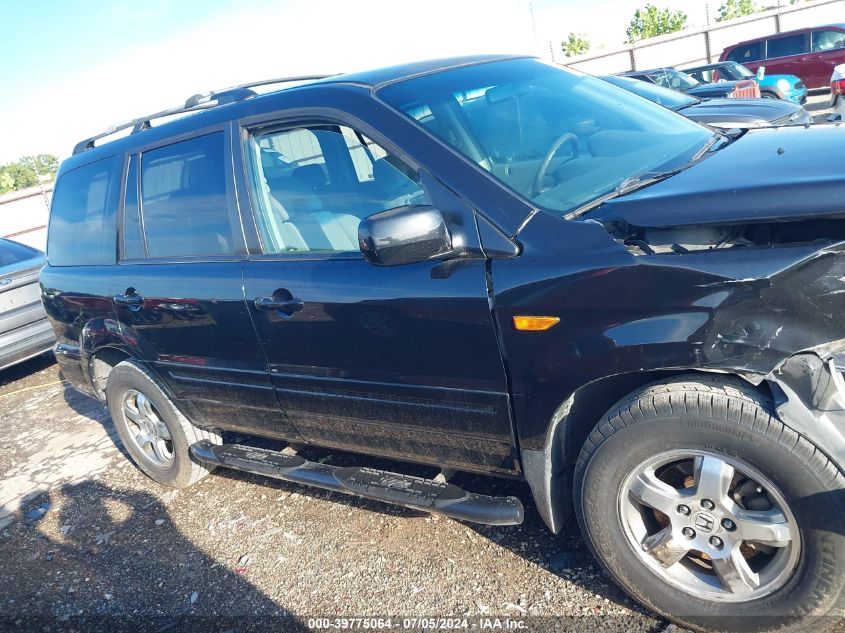 2006 Honda Pilot Ex VIN: 5FNYF28466B001488 Lot: 39775064
