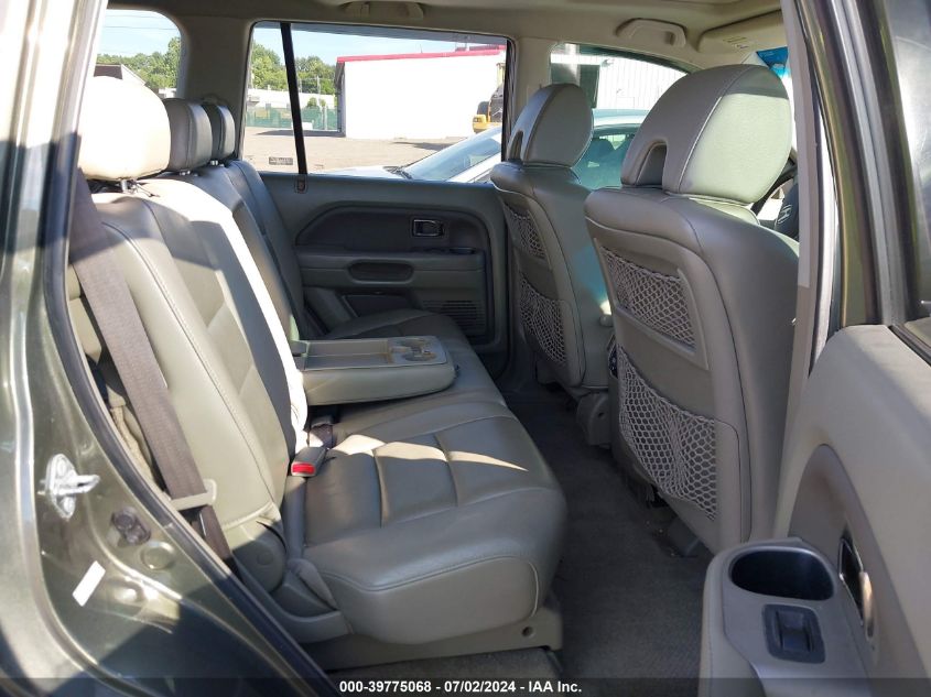 2006 Honda Pilot Ex-L VIN: 2HKYF18506H533386 Lot: 39775068