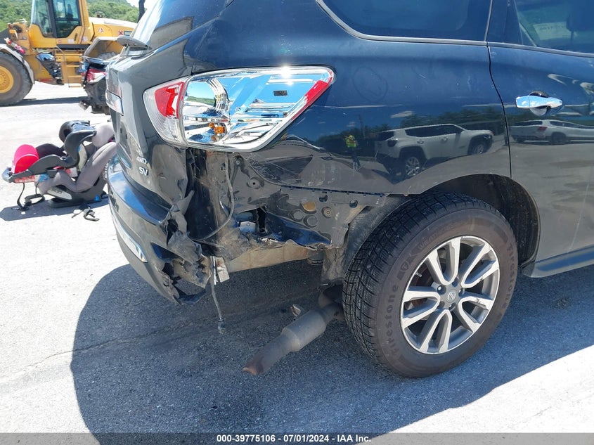 2014 Nissan Pathfinder Sv VIN: 5N1AR2MM8EC627890 Lot: 39775106