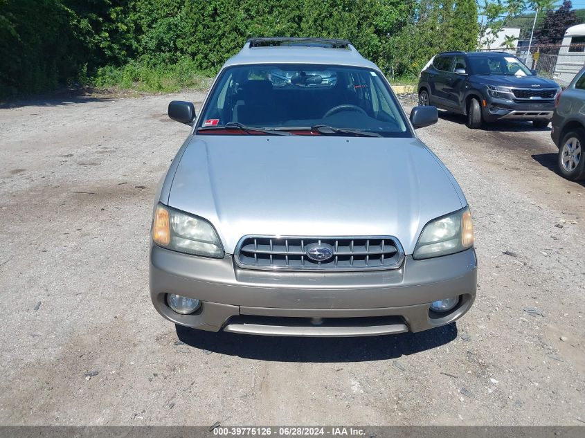 2003 Subaru Outback VIN: 4S3BH675437616169 Lot: 39775126