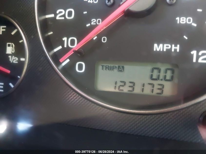 2003 Subaru Outback VIN: 4S3BH675437616169 Lot: 39775126