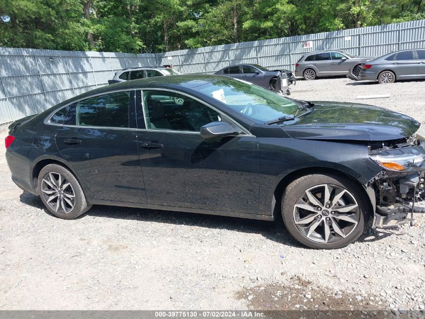 2021 Chevrolet Malibu Fwd Rs VIN: 1G1ZG5ST1MF045273 Lot: 39775130