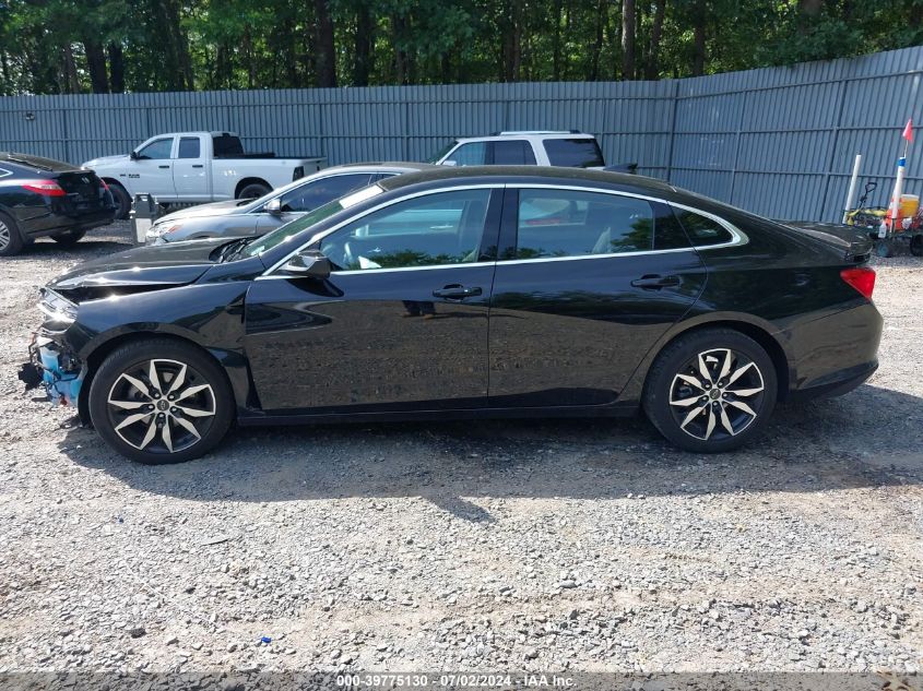 2021 Chevrolet Malibu Fwd Rs VIN: 1G1ZG5ST1MF045273 Lot: 39775130