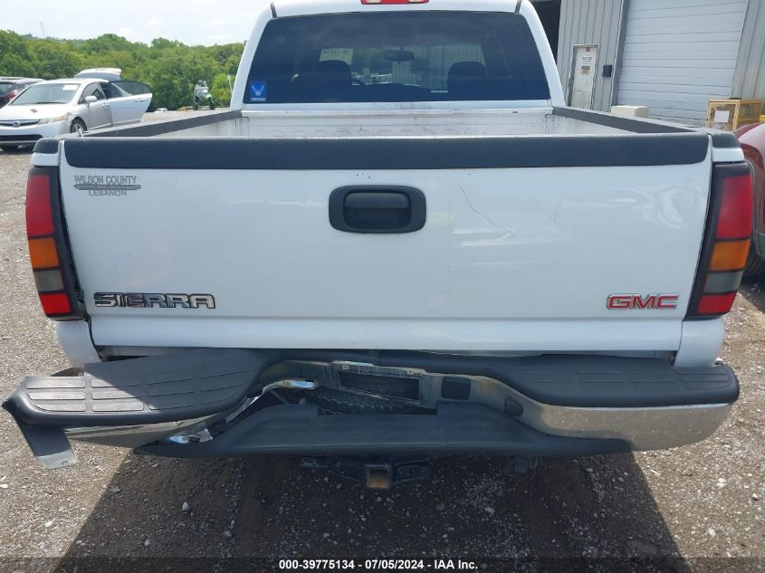 2007 GMC Sierra 1500 Classic Sl VIN: 2GTEC13V371183449 Lot: 39775134