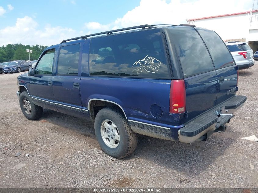 1997 Chevrolet Suburban 1500 VIN: 3GNFK16R8VG104939 Lot: 39775139