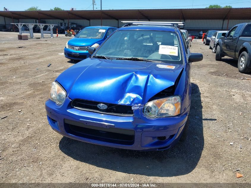 2004 Subaru Impreza VIN: JF1GG655748800776 Lot: 39775144