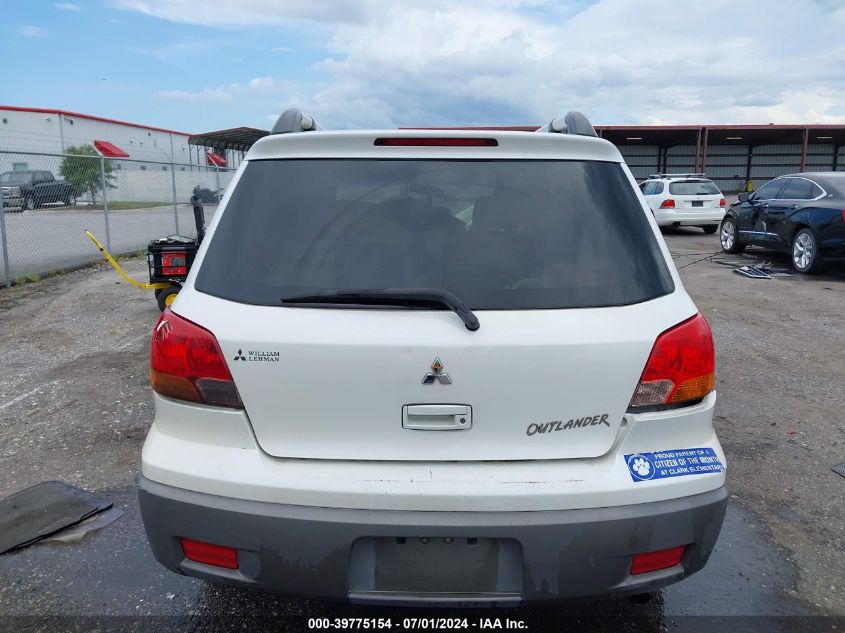 2003 Mitsubishi Outlander Ls VIN: JA4LX31G83U044745 Lot: 39775154