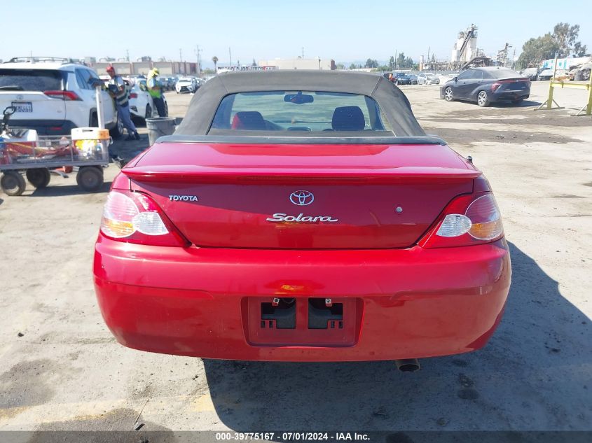 2002 Toyota Camry Solara Sle V6 VIN: 2T1FF28P12C576632 Lot: 39775167