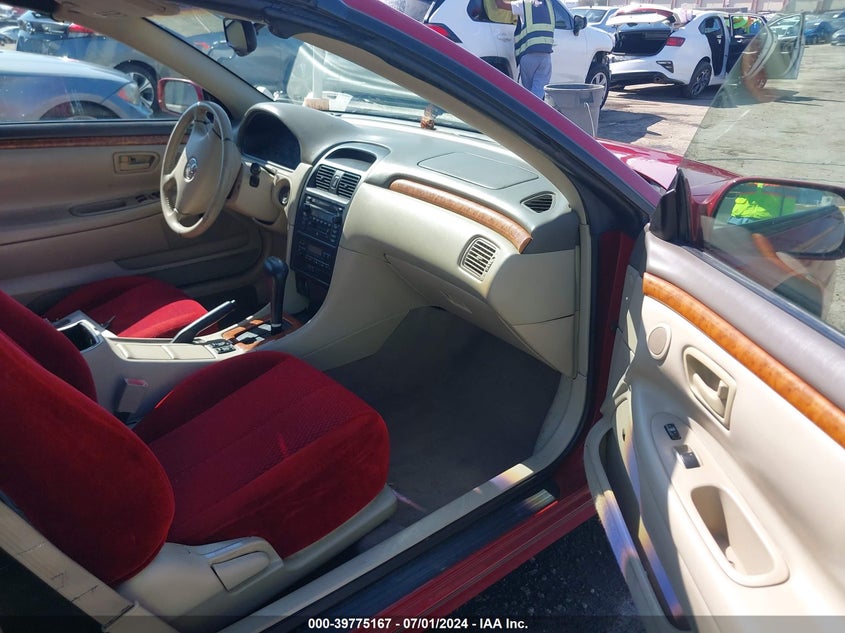 2002 Toyota Camry Solara Sle V6 VIN: 2T1FF28P12C576632 Lot: 39775167