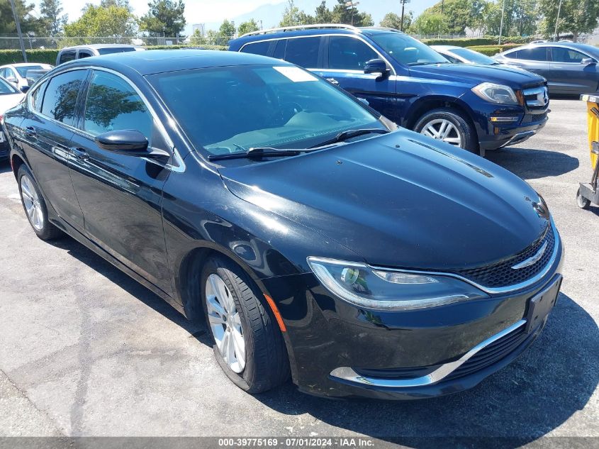 2016 Chrysler 200 Limited VIN: 1C3CCCAB7GN171755 Lot: 39775169