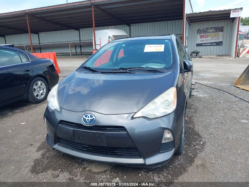 2012 Toyota Prius C Three VIN: JTDKDTB32C1020061 Lot: 39775179