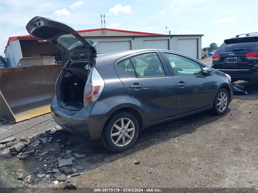 2012 Toyota Prius C Three VIN: JTDKDTB32C1020061 Lot: 39775179