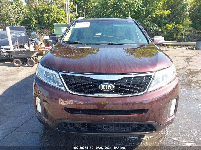 2015 Kia Sorento Lx VIN: 5XYKTCA69FG653286 Lot: 39775180
