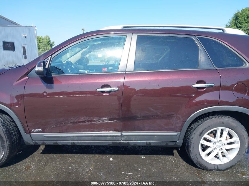 2015 Kia Sorento Lx VIN: 5XYKTCA69FG653286 Lot: 39775180