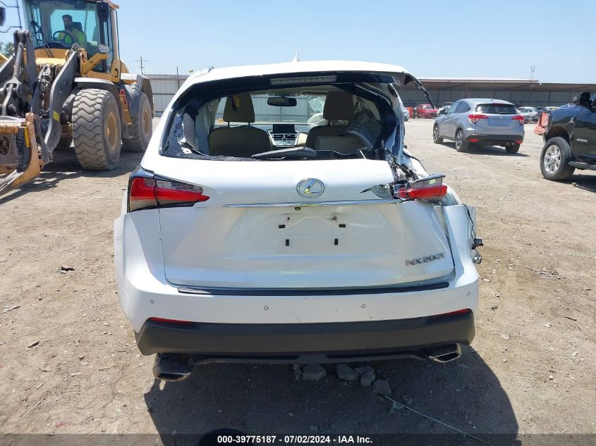 2016 Lexus Nx 200T VIN: JTJYARBZ9G2032764 Lot: 39775187