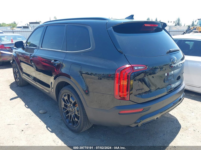 2021 Kia Telluride Ex VIN: 5XYP3DHC7MG166432 Lot: 39775191