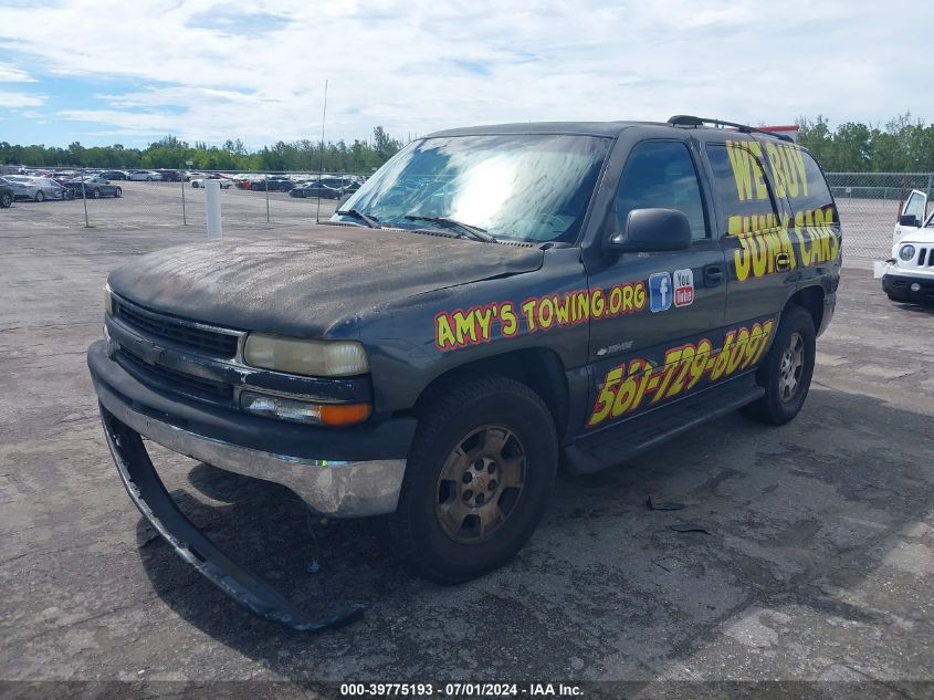 2003 Chevrolet Tahoe Ls VIN: 1GNEC13V43R282788 Lot: 39775193