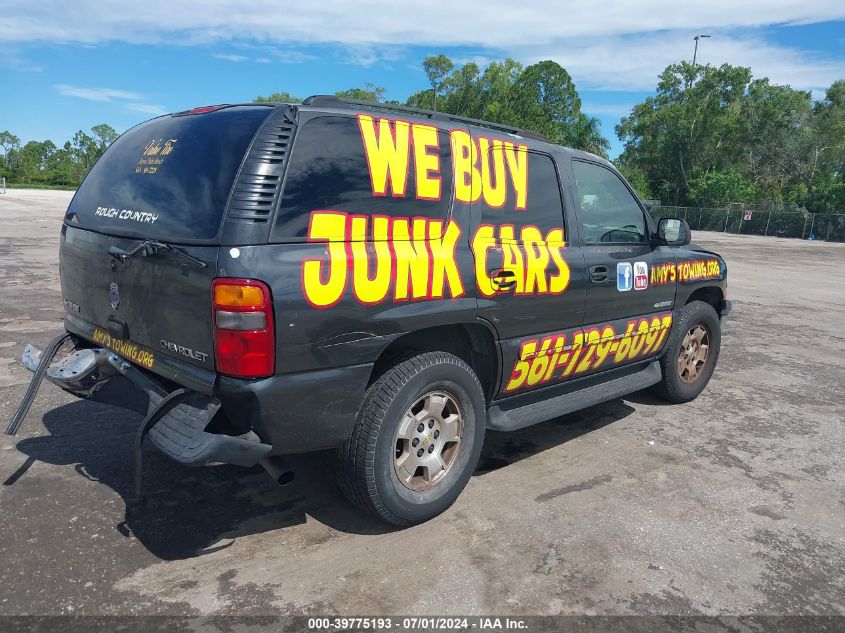 2003 Chevrolet Tahoe Ls VIN: 1GNEC13V43R282788 Lot: 39775193