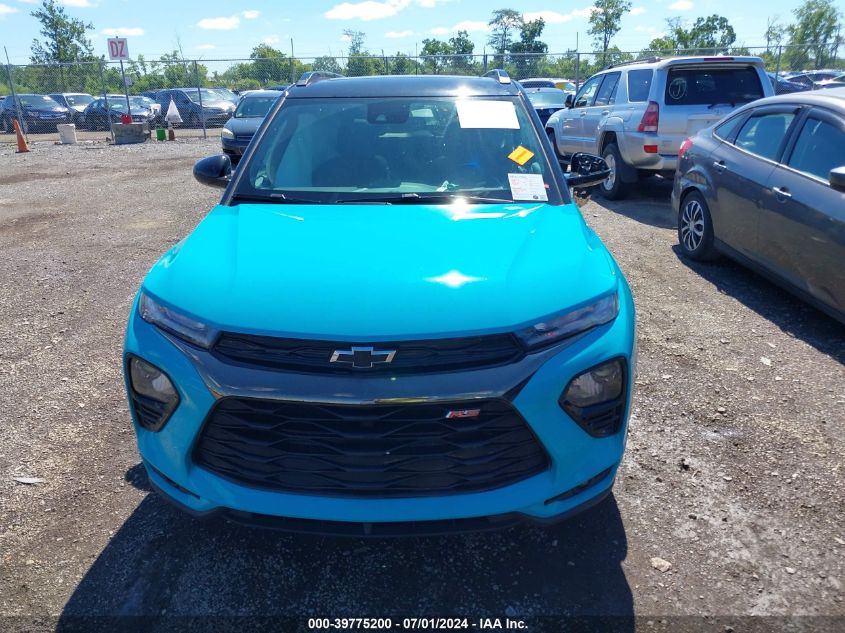 2021 Chevrolet Trailblazer Fwd Rs VIN: KL79MTSLXMB163041 Lot: 39775200