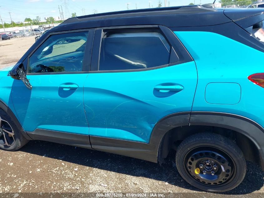 2021 Chevrolet Trailblazer Fwd Rs VIN: KL79MTSLXMB163041 Lot: 39775200