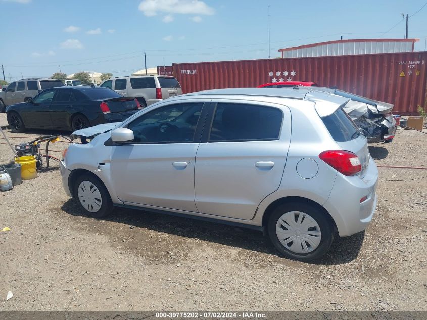 2017 Mitsubishi Mirage Es VIN: ML32A3HJ1HH002344 Lot: 39775202