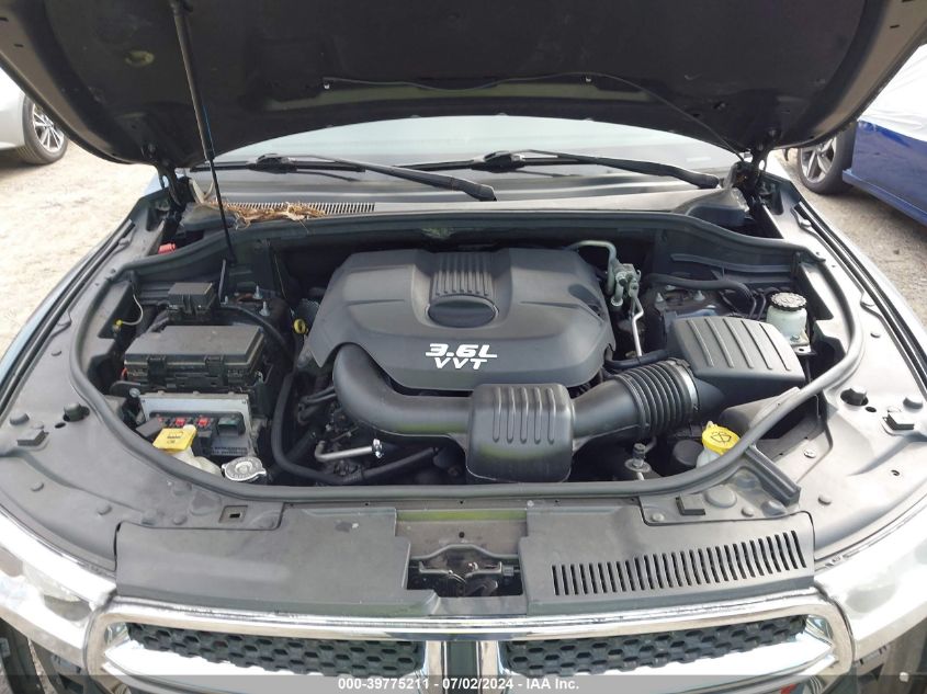 2013 Dodge Durango Sxt VIN: 1C4RDHAG4DC617198 Lot: 39775211