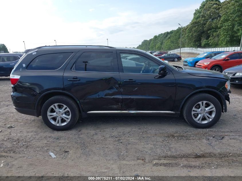 2013 Dodge Durango Sxt VIN: 1C4RDHAG4DC617198 Lot: 39775211