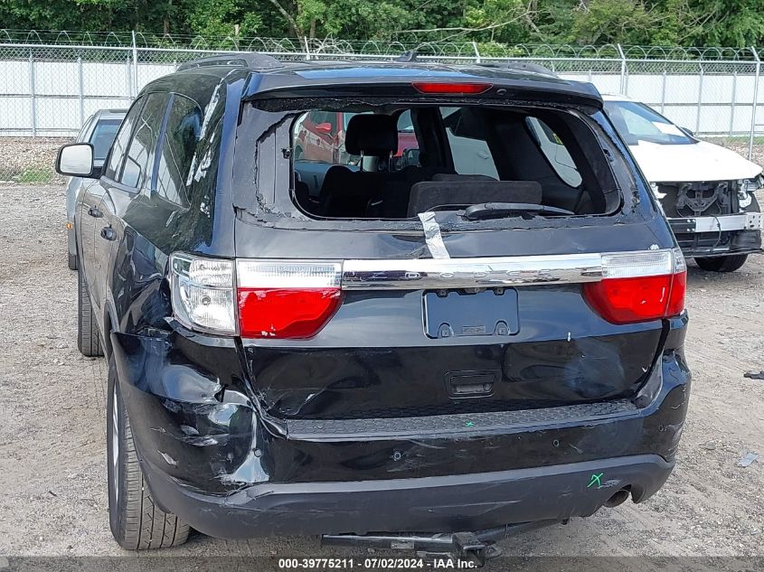 2013 Dodge Durango Sxt VIN: 1C4RDHAG4DC617198 Lot: 39775211