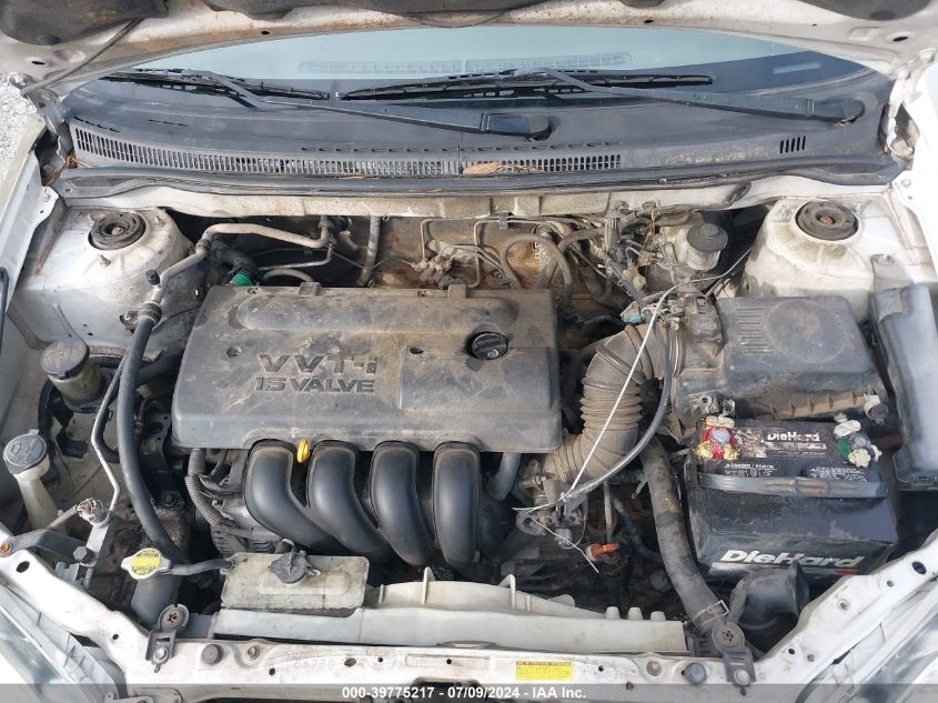 2004 Toyota Corolla Ce/Le/S VIN: 1NXBR32EX4Z288970 Lot: 39775217